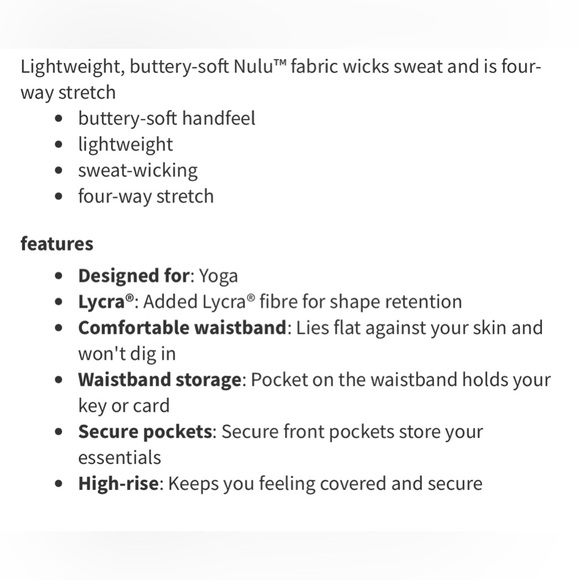 BOTH LIKE NEW!!  Lululemon High Rise Cropped Align Joggers - Picture 10 of 10